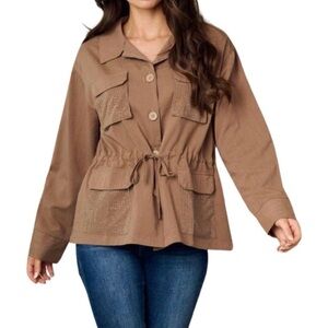 Stella Studded Lightweight Shacket